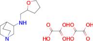 N-(tetrahydro-2-furanylmethyl)quinuclidin-3-amine diethanedioate
