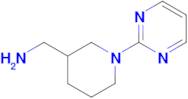 {[1-(2-pyrimidinyl)-3-piperidinyl]methyl}amine sulfate hydrate