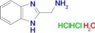 (1H-benzimidazol-2-ylmethyl)amine dihydrochloride hydrate