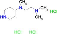 N,N,N'-trimethyl-N'-4-piperidinyl-1,2-ethanediamine trihydrochloride