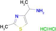 [1-(2-methyl-1,3-thiazol-4-yl)ethyl]amine dihydrochloride