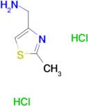 [(2-methyl-1,3-thiazol-4-yl)methyl]amine dihydrochloride