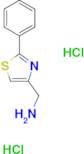 [(2-phenyl-1,3-thiazol-4-yl)methyl]amine dihydrochloride