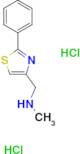 N-methyl-1-(2-phenyl-1,3-thiazol-4-yl)methanamine dihydrochloride