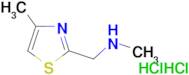 N-methyl-1-(4-methyl-1,3-thiazol-2-yl)methanamine dihydrochloride