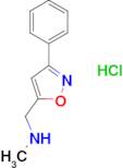 N-methyl-1-(3-phenylisoxazol-5-yl)methanamine hydrochloride