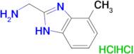 [(4-methyl-1H-benzimidazol-2-yl)methyl]amine dihydrochloride