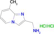 [(8-methylimidazo[1,2-a]pyridin-2-yl)methyl]amine dihydrochloride
