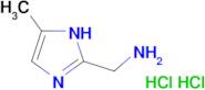 [(4-methyl-1H-imidazol-2-yl)methyl]amine dihydrochloride
