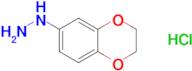 2,3-dihydro-1,4-benzodioxin-6-ylhydrazine hydrochloride