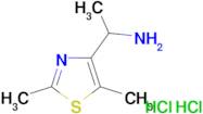 [1-(2,5-dimethyl-1,3-thiazol-4-yl)ethyl]amine dihydrochloride