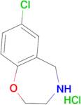 7-chloro-2,3,4,5-tetrahydro-1,4-benzoxazepine hydrochloride