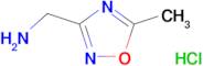 [(5-methyl-1,2,4-oxadiazol-3-yl)methyl]amine hydrochloride