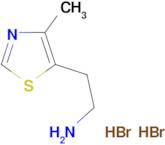 [2-(4-methyl-1,3-thiazol-5-yl)ethyl]amine dihydrobromide