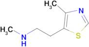 N-methyl-2-(4-methyl-1,3-thiazol-5-yl)ethanamine oxalate hydrate