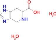 4,5,6,7-tetrahydro-1H-imidazo[4,5-c]pyridine-6-carboxylic acid dihydrate