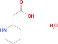 2-piperidinylacetic acid hydrate