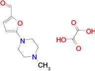 5-(4-methyl-1-piperazinyl)-2-furaldehyde oxalate