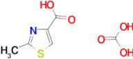 2-methyl-1,3-thiazole-4-carboxylic acid - carbonic acid (1:1)