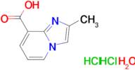 2-methylimidazo[1,2-a]pyridine-8-carboxylic acid dihydrochloride hydrate