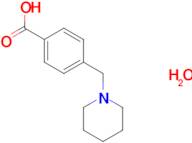 4-(1-piperidinylmethyl)benzoic acid hydrate