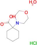 1-(4-morpholinyl)cyclohexanecarboxylic acid hydrochloride hydrate