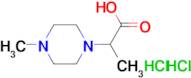 2-(4-methyl-1-piperazinyl)propanoic acid dihydrochloride