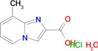 8-methylimidazo[1,2-a]pyridine-2-carboxylic acid hydrochloride hydrate