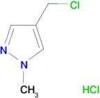 4-(chloromethyl)-1-methyl-1H-pyrazole hydrochloride