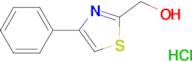 (4-phenyl-1,3-thiazol-2-yl)methanol hydrochloride