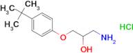 1-amino-3-(4-tert-butylphenoxy)-2-propanol hydrochloride