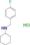 N-(4-fluorobenzyl)cyclohexanamine hydrochloride