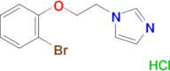 1-[2-(2-bromophenoxy)ethyl]-1H-imidazole hydrochloride