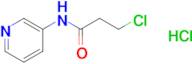 3-chloro-N-3-pyridinylpropanamide hydrochloride