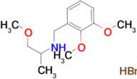 N-(2,3-dimethoxybenzyl)-1-methoxy-2-propanamine hydrobromide