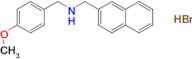 (4-methoxybenzyl)(2-naphthylmethyl)amine hydrobromide