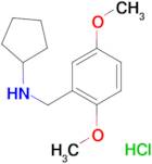 N-(2,5-dimethoxybenzyl)cyclopentanamine hydrochloride