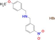 (4-methoxybenzyl)(3-nitrobenzyl)amine hydrobromide