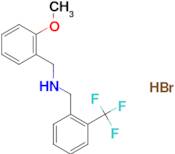 (2-methoxybenzyl)[2-(trifluoromethyl)benzyl]amine hydrobromide