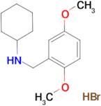 N-(2,5-dimethoxybenzyl)cyclohexanamine hydrobromide