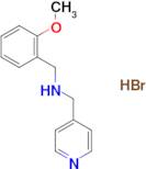 (2-methoxybenzyl)(4-pyridinylmethyl)amine hydrobromide