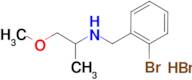 N-(2-bromobenzyl)-1-methoxy-2-propanamine hydrobromide