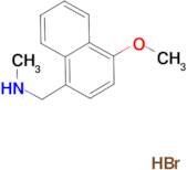 [(4-methoxy-1-naphthyl)methyl]methylamine hydrobromide