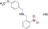 (4-methoxybenzyl)(2-nitrobenzyl)amine hydrobromide