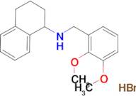 N-(2,3-dimethoxybenzyl)-1,2,3,4-tetrahydro-1-naphthalenamine hydrobromide