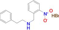 N-(2-nitrobenzyl)-2-phenylethanamine hydrobromide