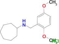 N-(2,5-dimethoxybenzyl)cycloheptanamine hydrochloride