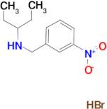 N-(3-nitrobenzyl)-3-pentanamine hydrobromide