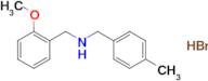 (2-methoxybenzyl)(4-methylbenzyl)amine hydrobromide