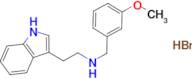 [2-(1H-indol-3-yl)ethyl](3-methoxybenzyl)amine hydrobromide